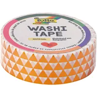 Folia Washi Tape Hotfoil kupfer Dreieck 5 m x 15 mm