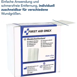 First Aid Only Pflaster Rolle 5 m