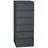 Gürkan Karteischrank 53 x 62 x 132 cm grau