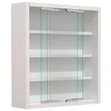 VCM Glasvitrine hängend, Wohnzimmer, Wohnwände, Vitrinenschränke