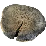 EHL Trittstein Baumscheibe Holzoptik Natur Ø 25 - 40 cm x 4,5 cm