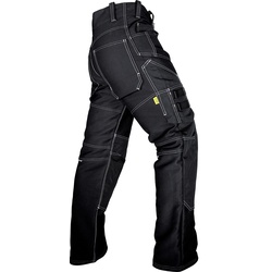 Job Zunfthose IKARUS Doppel-Pilot schwarz, Knietaschen - schwarz - 26