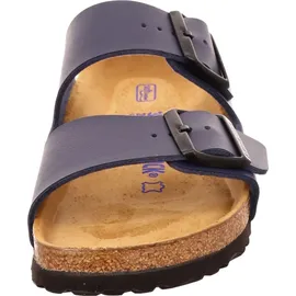 Birkenstock Arizona Weichbettung Birko-Flor schmal blau 43