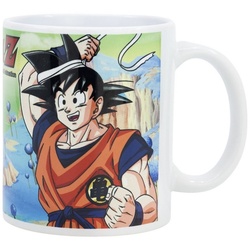 Dragon Ball Tasse Anime DragonBall Z Goku Kaffeetasse Teetasse Geschenkidee 330 ml, Karamik bunt
