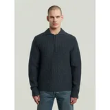 G-Star Polo Collar Halbzippullover Blau M