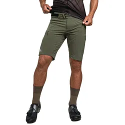Schöffel Fahrradhose Montosoli (4-Wege Stretch, strapazierfähig) kurz olivegrün Herren