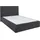 Home Affaire Boxbett HOME AFFAIRE "Ovalo", grau (anthrazit), B:154cm L:210cm, Komplettbetten, Boxspringbett, wahlweise mit Bettkasten, in H2, H3 & H4 erhältilich, Topseller