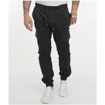 Rock Creek Cargohose Regular Schwarz W31 L32