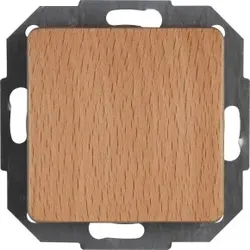 Kopp 618731082 MILANO - Kreuzschalter, Farbe: buche
