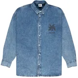 QUIKSILVER Langarmshirt Rahmat blau L (40)