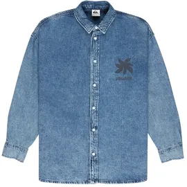 QUIKSILVER Langarmshirt Rahmat blau L (40)