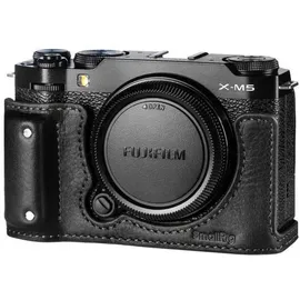 SmallRig 4879 Kamera-Leder-Halbschalen- Set für Fujifilm X-M5 schwarz
