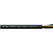 Lapp ÖLFLEX CLASSIC 110 Steuerleitung 4 x 0.75 mm2 Grau 1119804/100