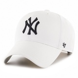 '47 New York Yankees MLB Raised Basic Most Value P. Weiß Verstellbare Snapback Cap One-Size - Einheitsgröße