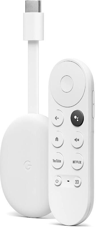 Google Chromecast mit Google TV, weiß (HDR)
