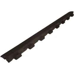 ArtPlast - Abschluss für braune Holzoptik, 58x5,6x2,5 cm; männlicher Abschluss (einzelnes Stück)