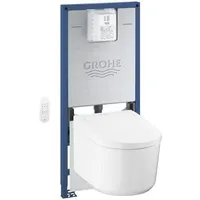GROHE Sensia Wand-Dusch-WC mit Rapid SLX Vorwandelement, 36509SH0,
