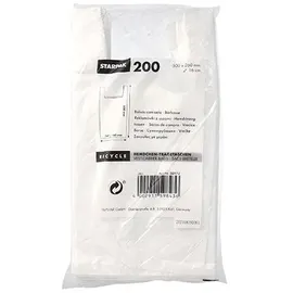 Papstar Starpak 200 Hemdchen-Tragetaschen, HDPE weiss
