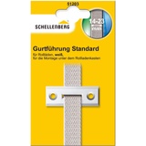 Schellenberg Rollladen-Gurtführung Standard Mini/Maxi 45 mm Eckig Weiß