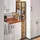 SoBuy Badezimmer-Hochschrank mit 3 Schubladen 40x20x170cm Industriell