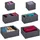 Relaxdays Aufbewahrungsbox Schubladen Organizer 6-tlg. grau