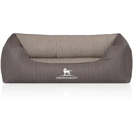 Knuffelwuff Hundebett Outlander M-L 85 x 63 cm grau