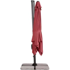 Schneider Schirme Rhodos Twist 300 x 300 cm bordeaux