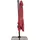 Schneider Schirme Rhodos Twist 300 x 300 cm bordeaux