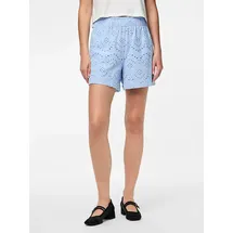 Pieces Shorts "Vilde" in Hellblau - XS