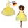 Heless Time2Shine Bouclé Kleid Sunshine Gelb (8513)