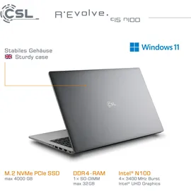 CSL R'Evolve C15 v4 15,6" Intel N100 16 GB RAM 1 TB SSD Win11 Home