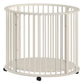 58 aufm Kessel LAUFGITTER rund Keira Buche Massivholz beige 3-fach höhenverstellbar | Gr.: onesize