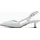 TAMARIS Damen Sling Pump mit Stilettoabsatz, weiß, 39 EU