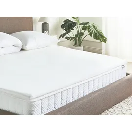 Beliani Matratzentopper 180 x 200 cm Weiß