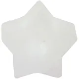 Himalaya Salt Dreams Salzkristall-Tischlampe Stern Weiß