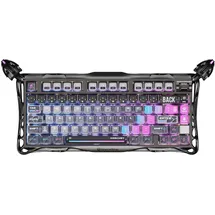 Mercury K1 Pro Gaming Tastatur BT5.0/2.4G/USBC, 75% Gasket HotSwapfähiger Mec...