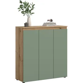 xonox.home Scarpa 105 x 111 x 37 cm Smoke Green/Evoke Oak