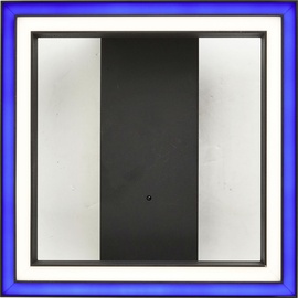 Brilliant Tuya Smart LED Panel Palva schwarz 30 x 30 cm dimmbar RGBW Smart