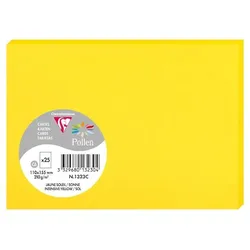 Pollen 250x Pollen, Karten 110x155 mm, 210g - Sonne 1323C