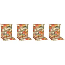 BEO Sitzauflage 98 x 46 x 8 cm beige 4-tlg.