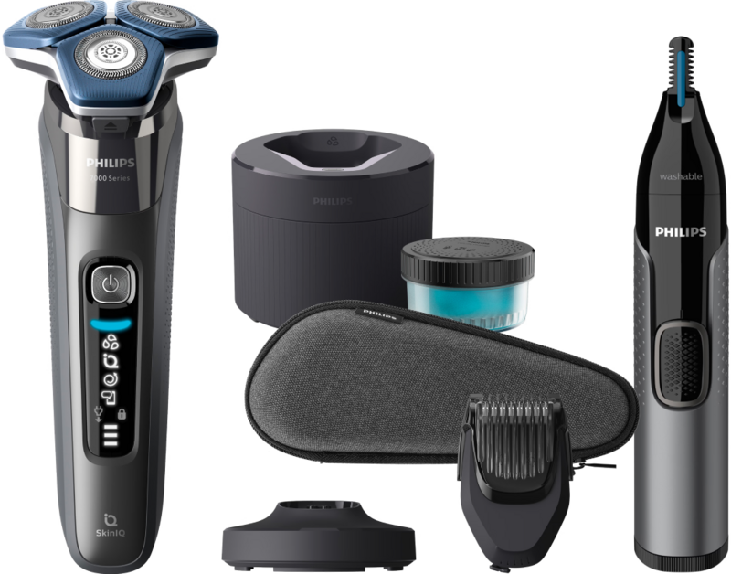 Preisvergleich Produktbild Philips Shaver Series 7000 S7887/58 + Philips Nasenhaartrimmer