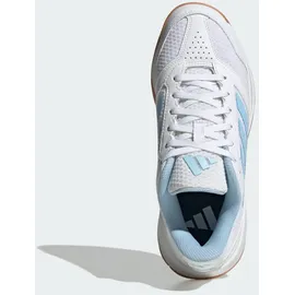 adidas Ligra 8 Indoor Schuh - Cloud White / Clear Sky / Gold Metallic - 40 EU 40 EU