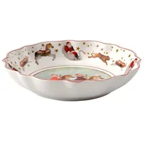 Villeroy & Boch Annual Christmas Ed. Jahresschale klein 2024 – Weiß/Rot