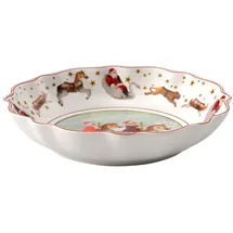 Villeroy & Boch Annual Christmas Ed. Jahresschale klein 2024 – Weiß/Rot