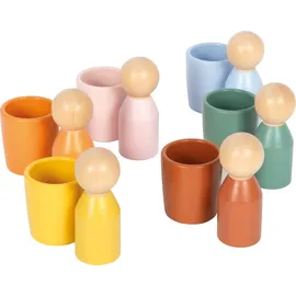 Small Foot Company Montessori Sortierbecher mit Figuren