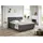 SUN GARDEN Boxspringbett 180 x 200 cm H2/H3 Anthrazit
