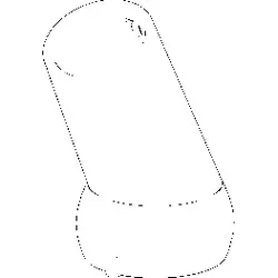 Hansa Ersatz Brausehalter Wannenrand 59912282  chrom, Ersatzteil