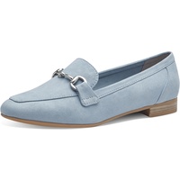 Marco Tozzi Damen Slipper Elegant Vegan, Blau (Polar), 39 EU