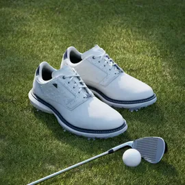 adidas MC70 Golfschuhe - Cloud White / Silver Metallic / Collegiate Navy - 47 1/3