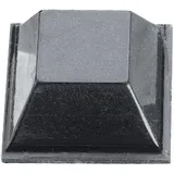3M SJ 5018 Gerätefuß selbstklebend, quadratisch Schwarz (L x B x H) 12.7 x 12.7 x 5.8 mm 1 St.